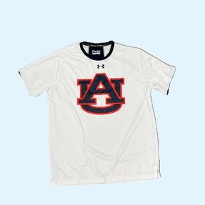 White Under Armour Auburn tee